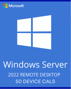 Windows Server 2022 Remote Desktop Services 50 Device CALS